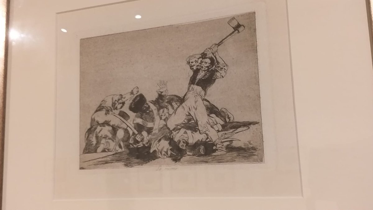 A thread of gorgeous Goya's originals I saw the other day at an exhibition in my home town. I can feel the strong @RealGDT vibes in them. https://t.co/HauBlH8G6k