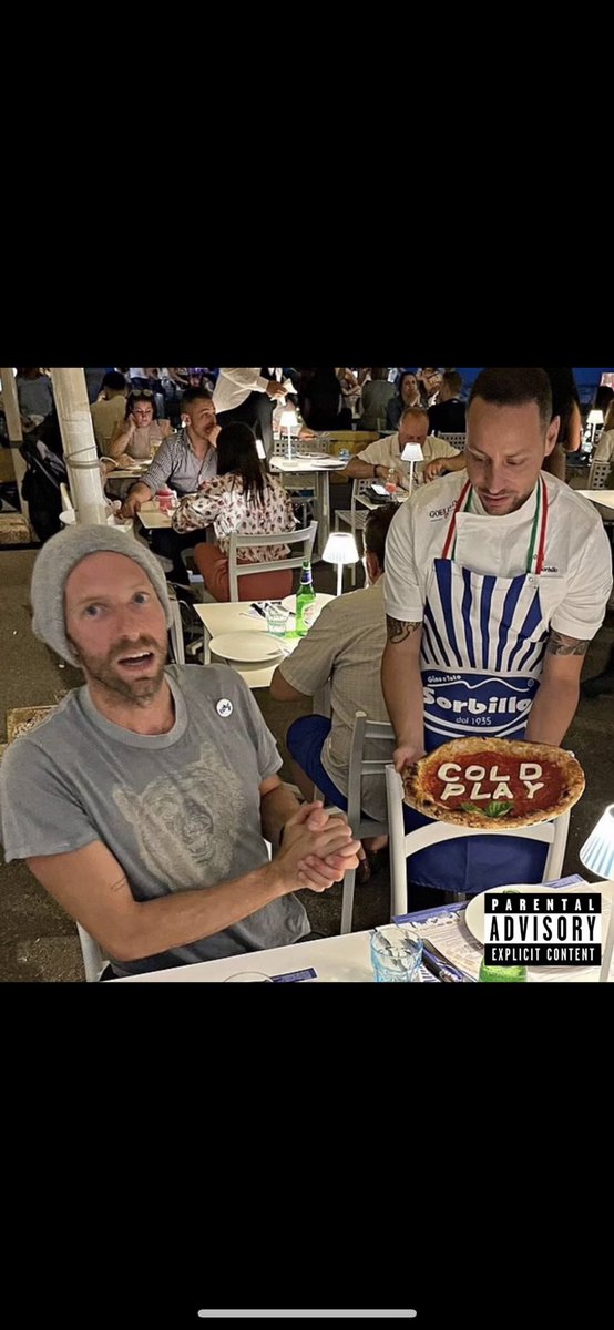 I always order the Coldplay pizza