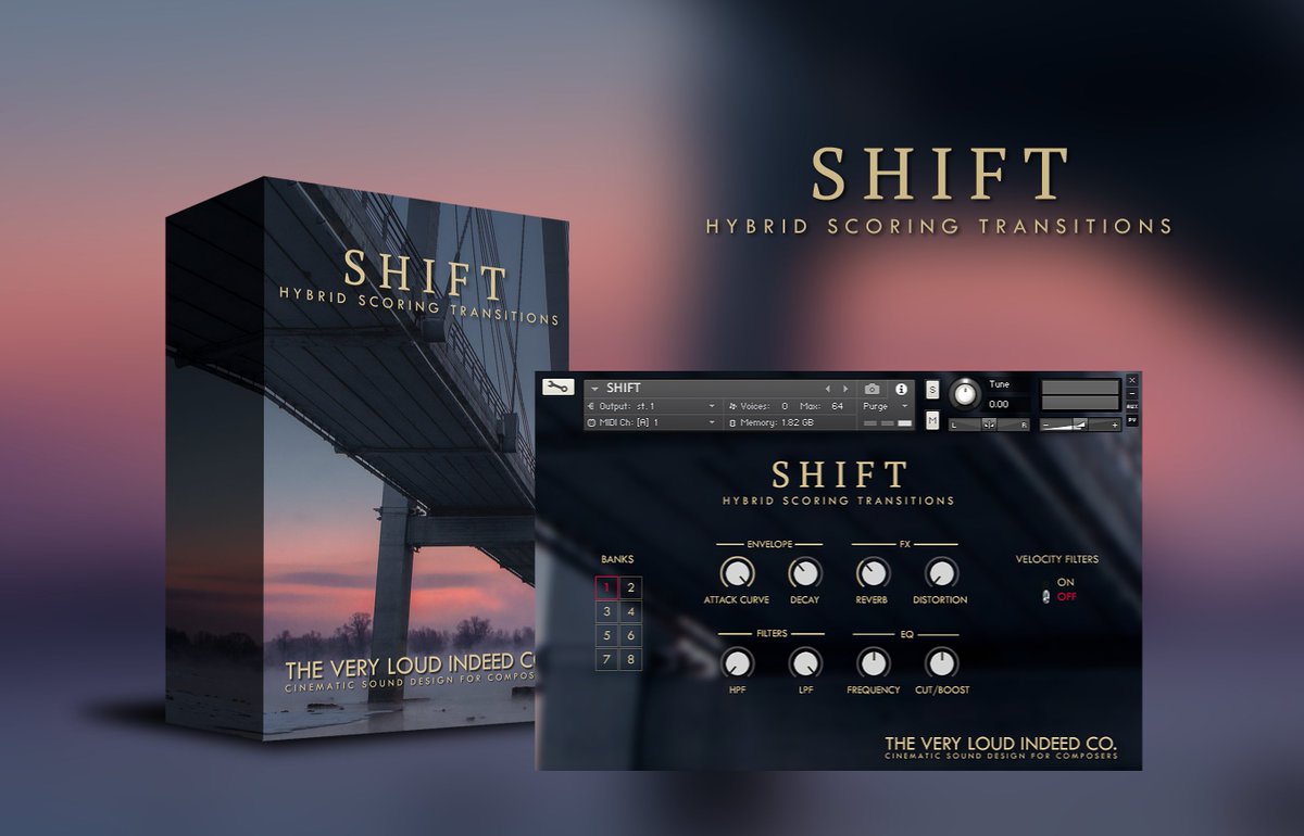 SHIFT: Hybrid Scoring Transitions for Kontakt 6.7 is now available at the intro price of $59 from veryloudindeed.com
#composer #filmcomposer #musicproducer #musicproduction #kontakt #virtualinstrument #samplelibrary