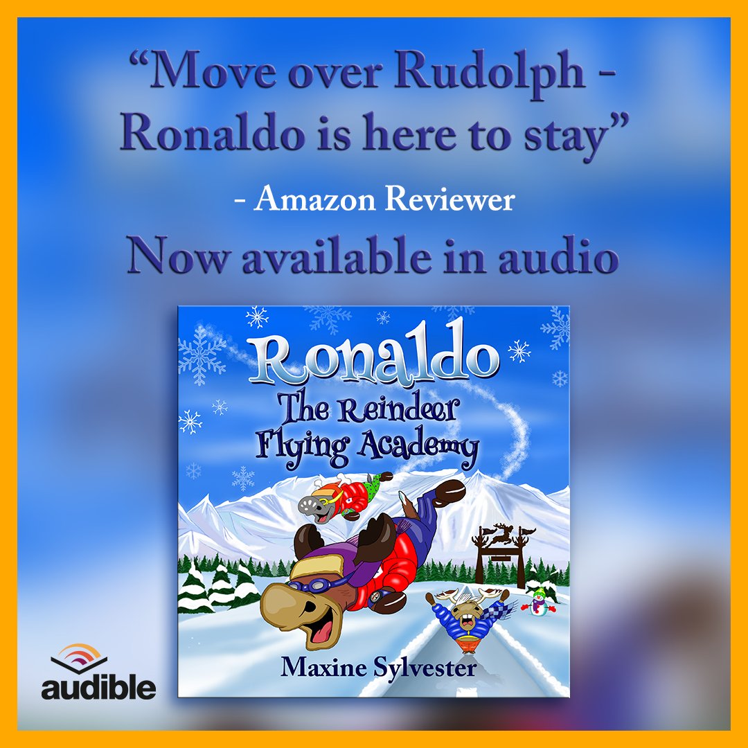 Children’s Audiobook free US and UK codes available

A young cadet dreams of being the top flying reindeer. But first, he must go to school and compete in the ultimate flying challenge.

audible.com/pd/Ronaldo-Aud…
#kidsaudiobook  #childrensaudiobook