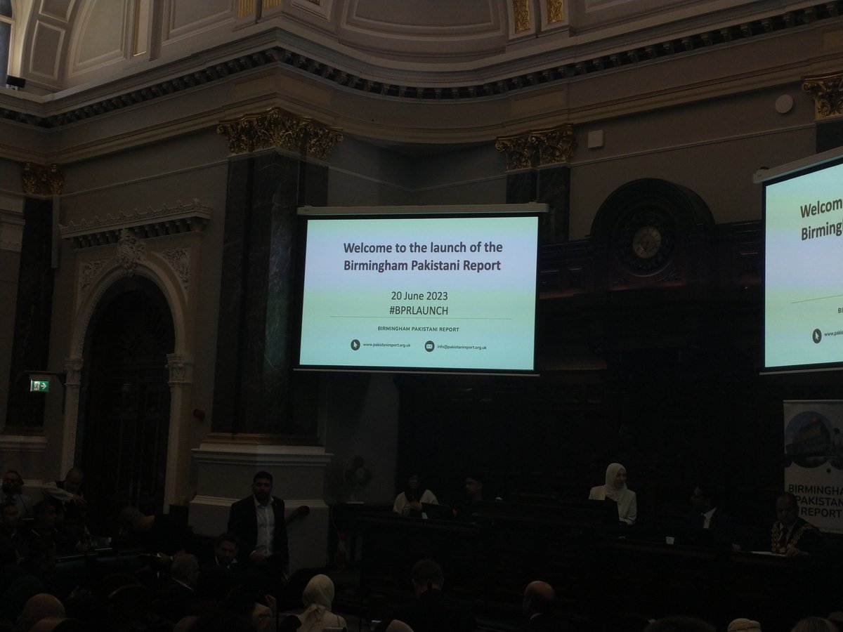 sampad_arts's tweet photo. We're at the launch of the @BPakistanReport at the Council House today - providing insight into & to make changes for the better for our local Pakistani community. #BPRLAUNCH https://t.co/WCcc13nwic