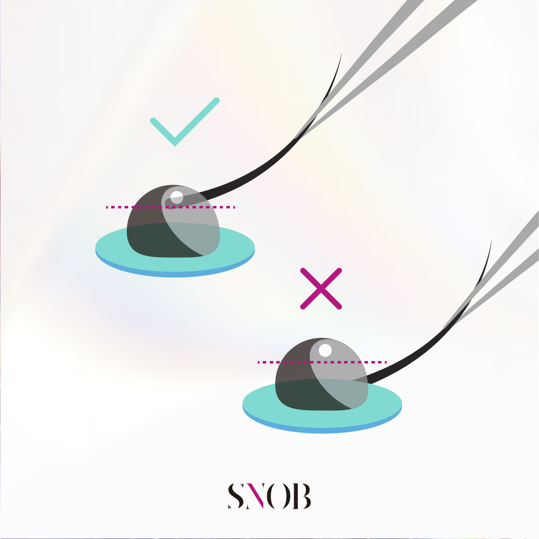 snob_inc_'s tweet photo. Dipping! 💕

Dip the lash extension: Using a pair of fine-pointed tweezers, hold the eyelash extension by its base, ensuring a firm grip. Carefully and gently dip the base of the extension into the adhesive. Only submerge about 1-2 mm of the lash's base to avoid excessive glue. R https://t.co/x3Xml6YxP7