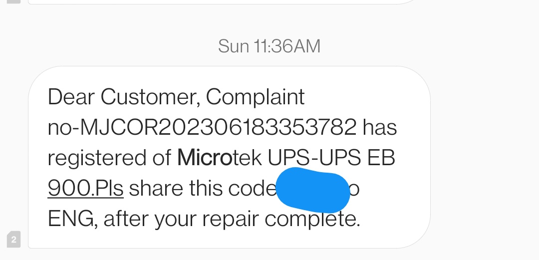 deepayan345's tweet image. Horrible experience with #microtek product..3rd time in 1 year.
#Worst_service Since 3 days i.e. 18th June, i have lodged complaint against the product but till date not a single response..In dis hot summer with a dead inverter.. #microtek