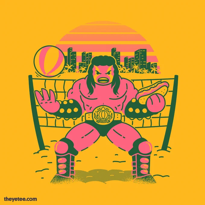 You wanna try to spike on this guy? Good luck, buddy. Designed by  #dailytees theyetee.com