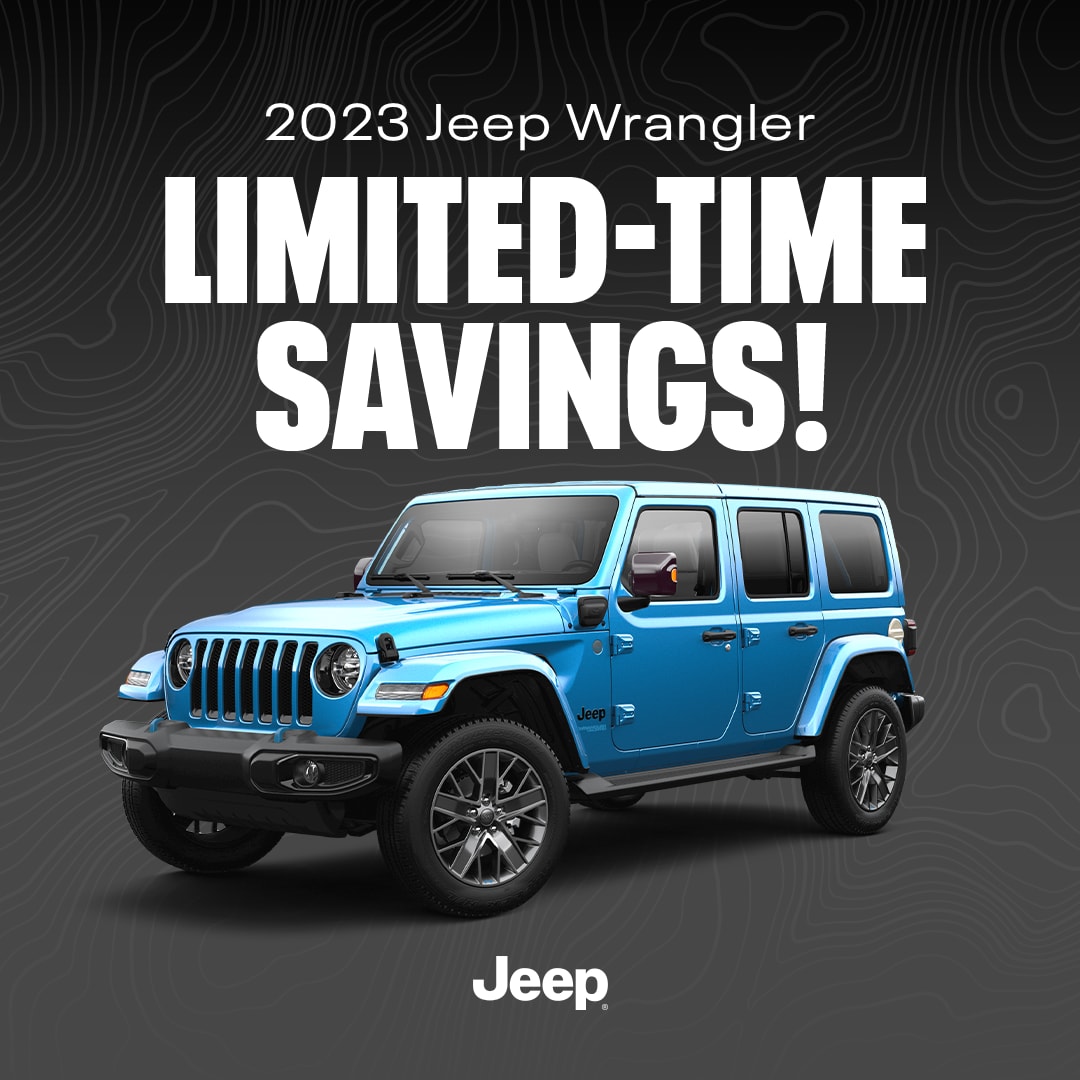 LHMSandy's tweet photo. This MONTH ONLY! Lease a 2023 Jeep Wrangler 4xe for $439/month w/ $3999 down*! 😁 💰 We have HUGE inventory of 4xe CHECK IT OUT https://t.co/KFnEGwcZ2m

Offer Ends 6/30/23 https://t.co/irWQXzQV1S