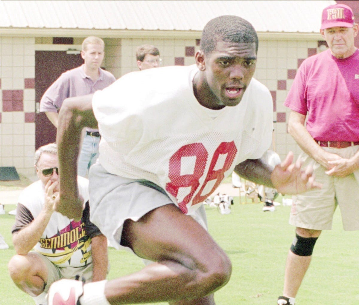 @On3sports Randy Moss not getting booted from Fsu with Peter Warrick coming in