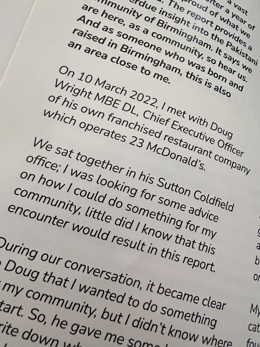 TinaSwani's tweet photo. Humbled that the idea behind the Birmingham Pakistani Report originated from a conversation in #SuttonColdfield. Profound #BPRLAUNCH https://t.co/6WsXtNGdel