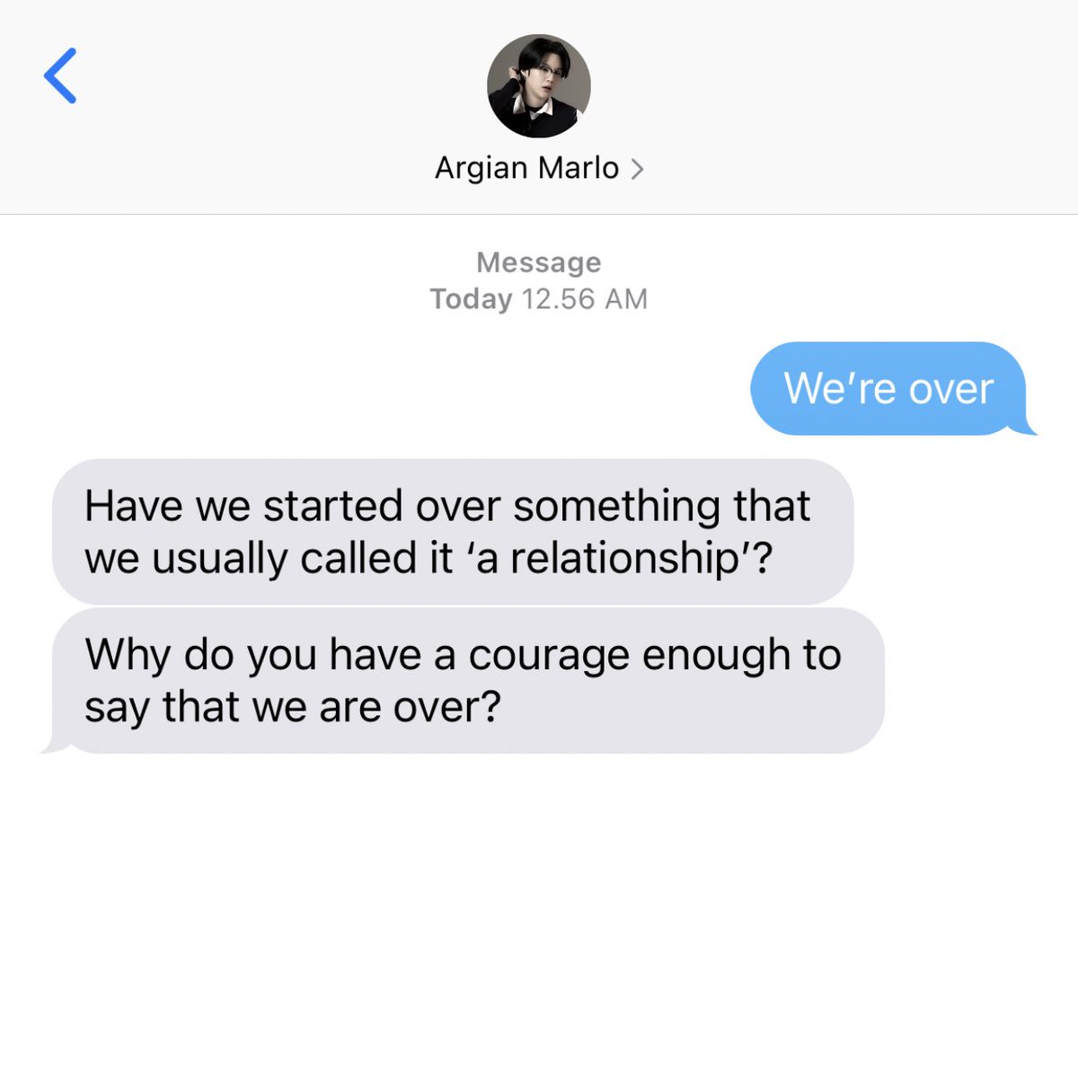 nin🥢 buku kang galon ; coming soon on Twitter "One Shot ——Argian Marlo. “What are we?” “What do