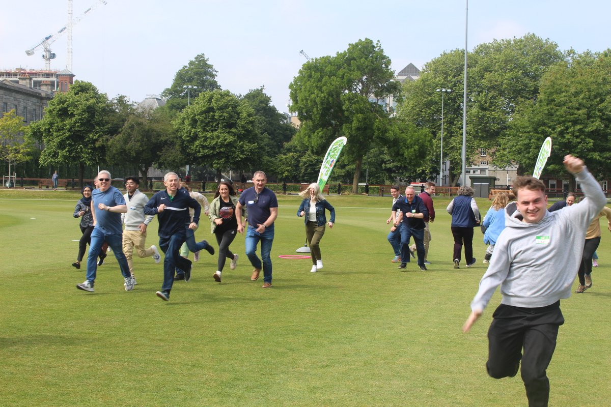 Great day with the crew from <a href="/tcddublin/">Trinity College Dublin</a> last week on the grounds of College Park. 

Team building, delegation and leadership all on show throughout. What a pleasure to work with such a wonderful group! 

teamworks.ie