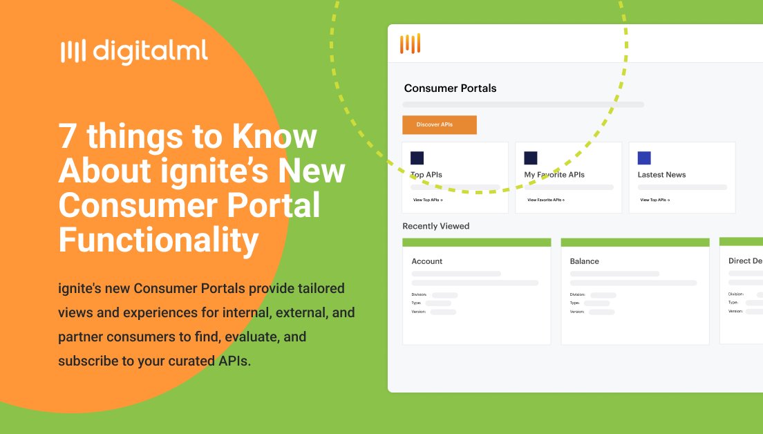 To increase #APIadoption, you need tailored consumer experiences so users can easily find, evaluate, and reuse them. 

🌠Enter ignite's Consumer Portals: devportals and marketplaces reimagined. Here's 7 things you need to know: hubs.ly/Q01V3Ljk0

#APIstrategy