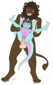 AJDurai's tweet photo. Submission "Babysitting a Dragon" on #Inkbunny https://t.co/mnIiQiGndq https://t.co/9w4qsv3Prk