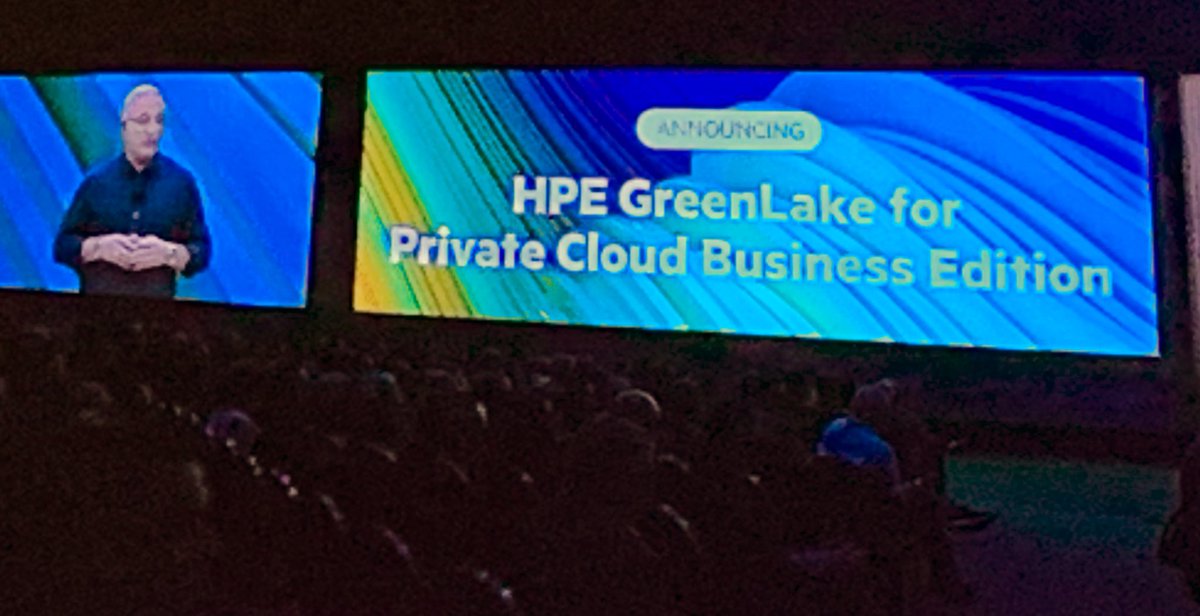Big announcement today at #HPEDiscover community.hpe.com/t5/around-the-…