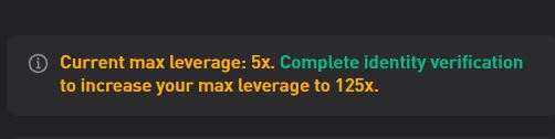 Kucoin has fallen. Seems they will be moving to requiring KYC soon as well.

Just got this max lev of 5x without KYC.