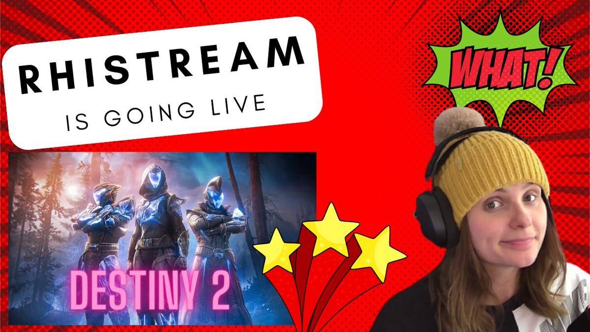 Rhi_stream's tweet photo. 🔴Join me now for some PVP, PVE Destiny MAYHEM!!! 🔴 https://t.co/i8zBcS1JwM  🔴#Destiny2 #Destiny #Destiny2Art #sea #game #gamer #fyp #NewRelease #Bungie #twitch #twitchstreamer #twitchaffiliate #LIVE #fypシ #gamergirl #gamergirls https://t.co/sNuiU8N45m
