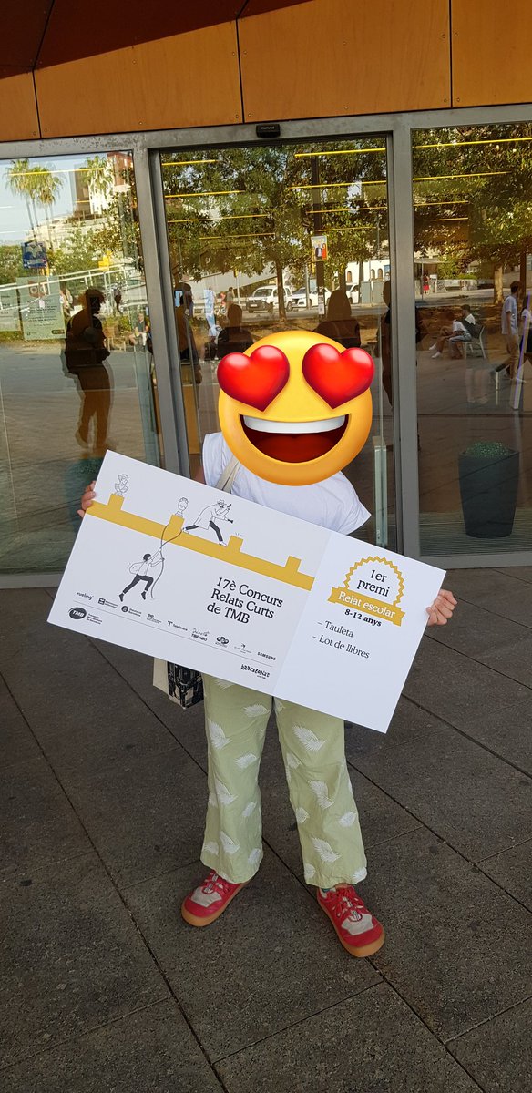 moquema's tweet image. Felicitats!! Te'l mereixes tot aquest premi