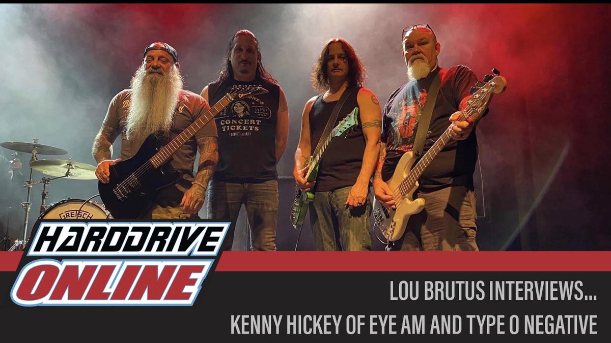 Check out Lou's chat with Kenny talking about Type O and Eye AM and more! youtu.be/YS5f8mK3UEg #harddriveradio