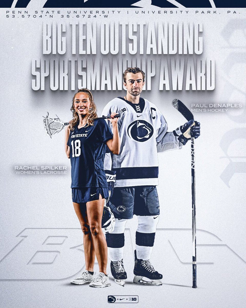 Nittany Nation, your Big Ten Outstanding Sportsmanship Award winners! 🎖️

🔗: gopsusports.com/news/2023/6/20…

#WeAre