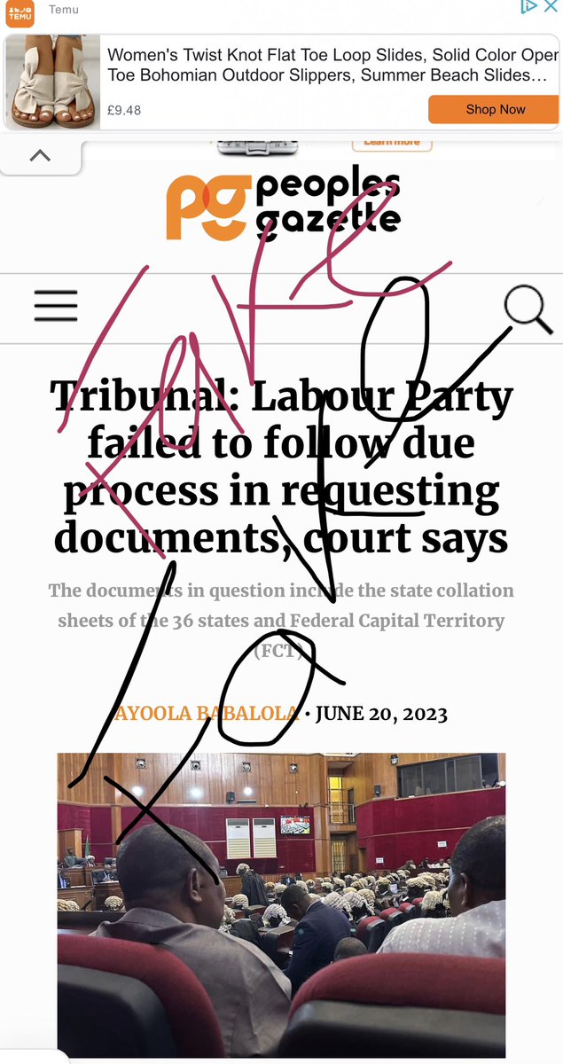 TalatuAmanii's tweet photo. @GazetteNGR Liar liar. May God help you all. Your lord can heal. No integrity whatsoever .
#INECRefusingSubpoena
#INECIsCorrupt
#AllEyesOnTheJudiciary
#obiwon
#peterobiismypresident https://t.co/8b4sBUJmJG