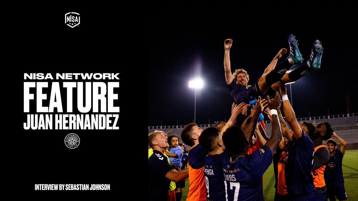 A Storied Career: Juan Hernandez and The Next Step 
<a href="/juanhm11/">Juan Hernandez Mendizabal</a> <a href="/ChattanoogaFC/">Chattanooga FC</a> <a href="/TheNISANetwork/">NISANetwork</a>

Full Feature: bit.ly/3NFM5hQ