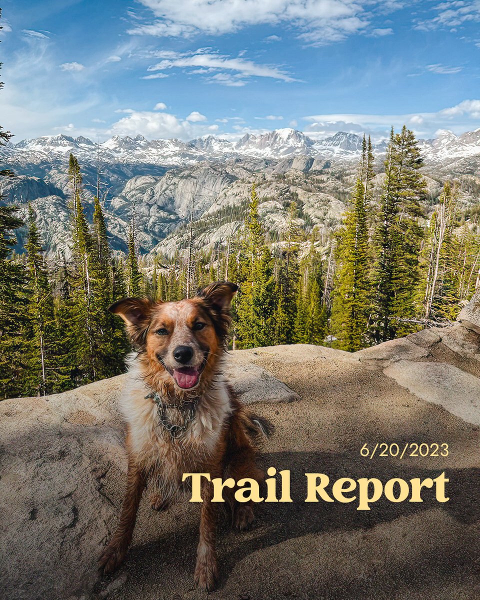 WRRConditions's tweet photo. All the trailheads on this side of the divide are open and waiting for hikers. I also learned that someone made it over Union Pass as well.
See the full report: https://t.co/mvUVCTklrr
#trailreport #trailconditions #wyoming #windriverrange https://t.co/gq70wUSzrS