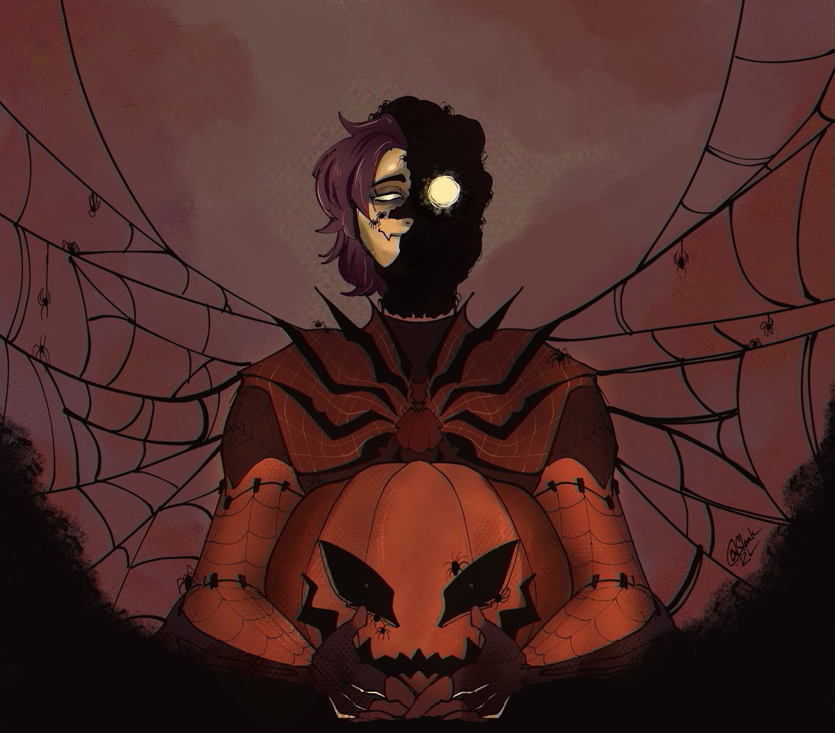 spoopygamr's tweet photo. Alone we do so little, together we do so much. 🕷

Spidersona of Spoopy! 
🎨: @SleakRL https://t.co/jJtewiPwJM