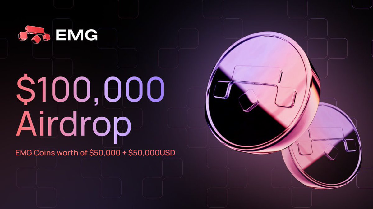 Here we go ✨  the #ZealyAirdrop  is live !!!

💥 #EMG Coins worth of $50,000 + $50,000USDT are up for grabs in our Airdrop Campaign! 💥

🎉 The top 3000 participants will divvy up this massive prize pool.

Join now : zealy.io/c/emeldigroup/…