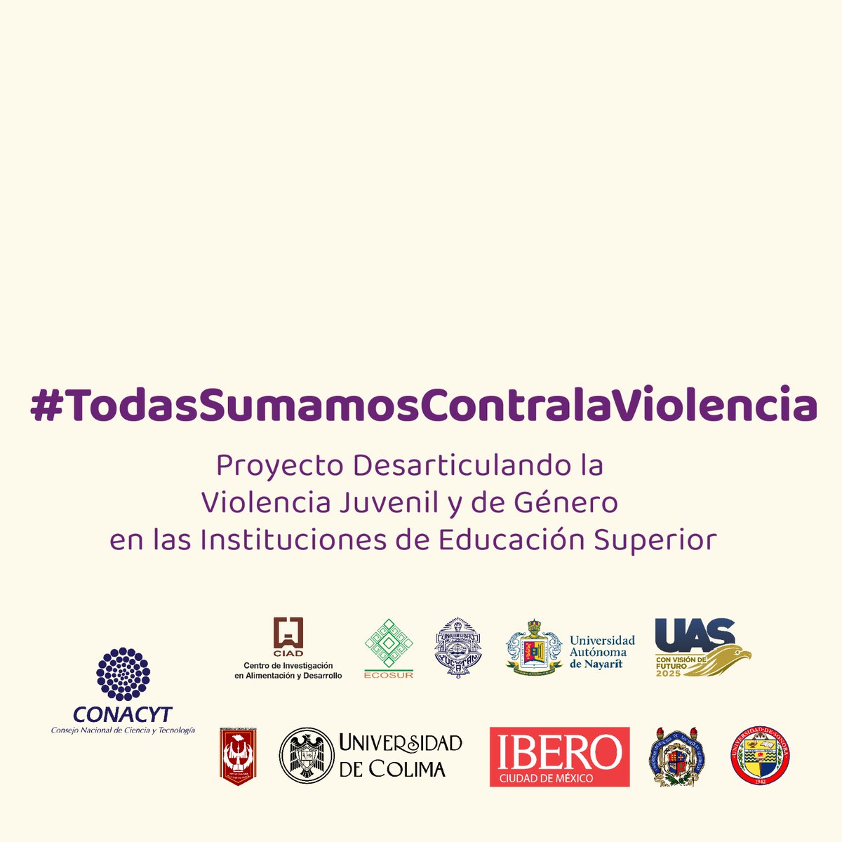 SoyUnison's tweet photo. Desarticulando la violencia de género en el personal administrativo de la universidad. #TodasSumamosContraLaViolencia https://t.co/TgwmMPB0FQ