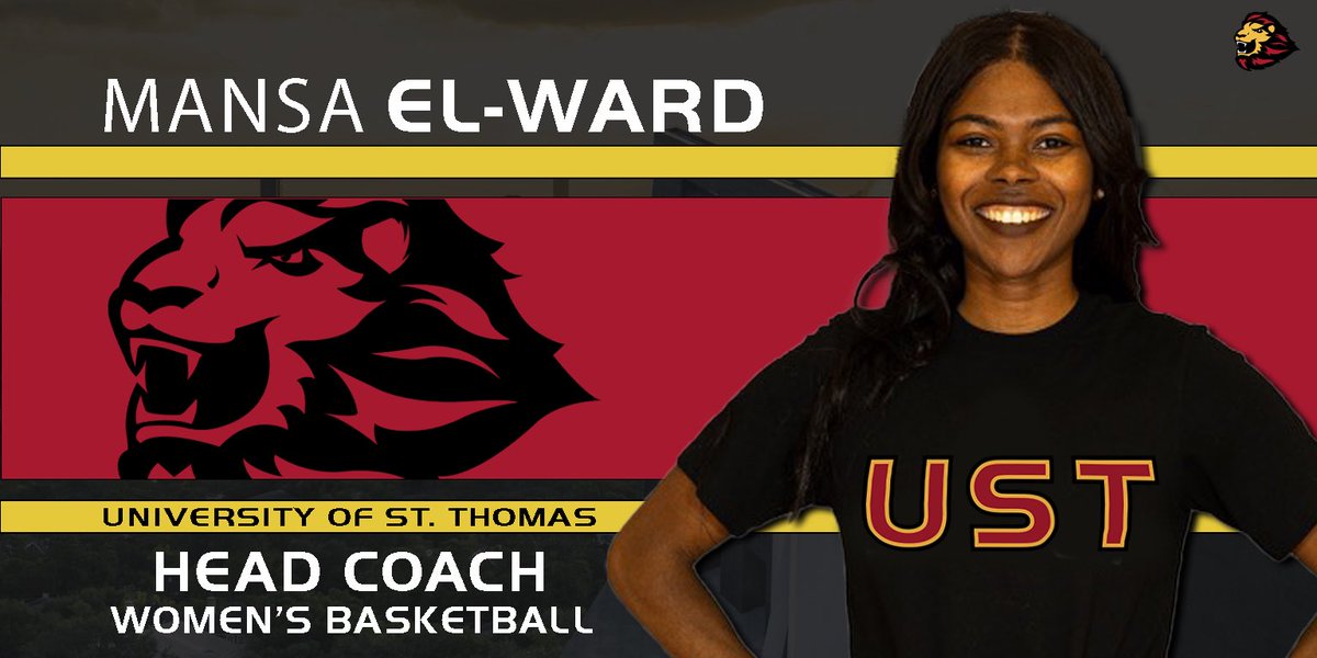 Making our mark on HoUSTon 🔥‼️ The Celts are excited to announce Mansa El-Ward as the newest Head Coach for @ustwbasketball 🏀

A former D1 assistant and 2x High School State Champion comes to UST 🦁

FULL STORY: ustcelts.com/sports/wbkb/20…

#CeltCulture | #D3Hoops