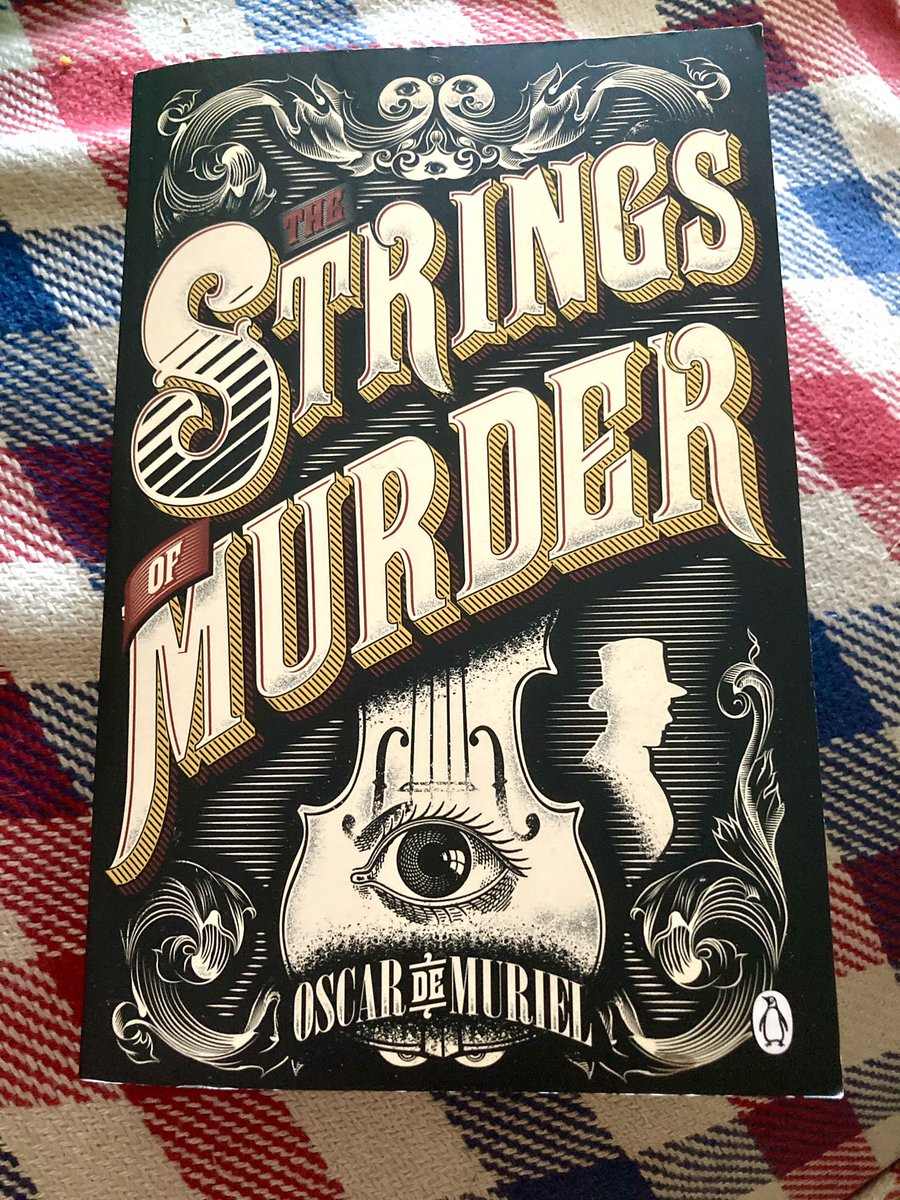 wurdsmyth's tweet photo. @kakenzie101 Itโs a fantastic book! Iโm absolutely loving #TheStringsOfMurder by @OscardeMuriel - brilliantly written, scary and funny with fabulous characters and a cracking odd-couple detective pair.๐ป๐๐ด๓ ง๓ ข๓ ณ๓ ฃ๓ ด๓ ฟ @PenguinUKBooks https://t.co/vqu2johIka