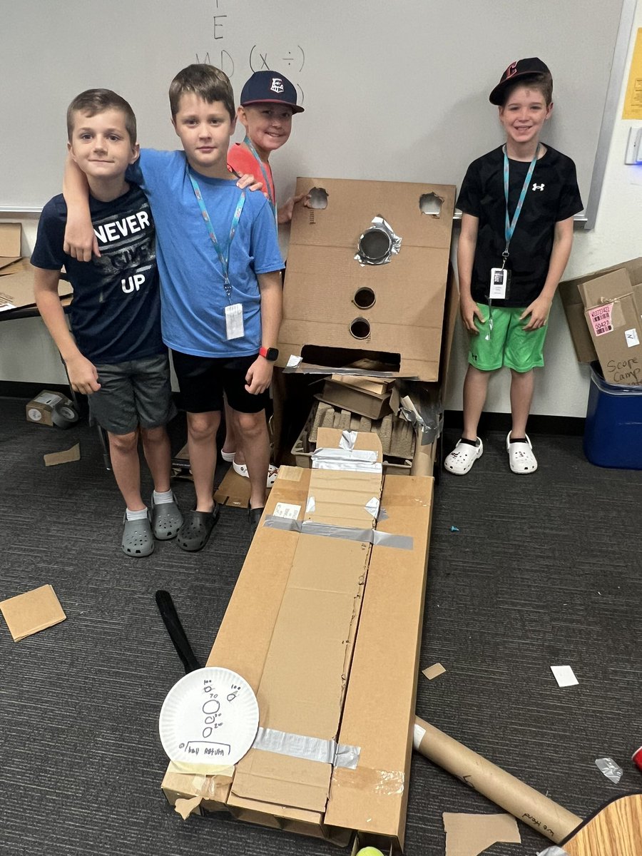 MrsAColwell's tweet image. Day 2 of #misdSCOPE Camp Create was so much fun! Our campers were so excited to return &amp;amp; continue their projects. I saw theater games &amp;amp; prop creations, pixel art with conditional formatting, story creation with fantastical characters, &amp;amp; #cardboardchallenge arcade games! #mymisd