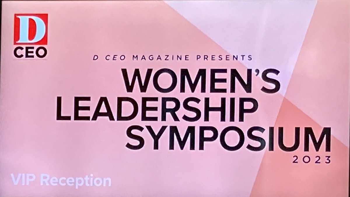 Women’s Leadership Symposium Reception - can’t wait to speak and hear so many women leaders in DFW next week! <a href="/connectwellgrp/">Connections Wellness Group</a> <a href="/FedTXPsych/">Federation of Texas Psychiatry</a> @TarrantCMS <a href="/Status_CKinard/">Charna Kinard, MD</a>