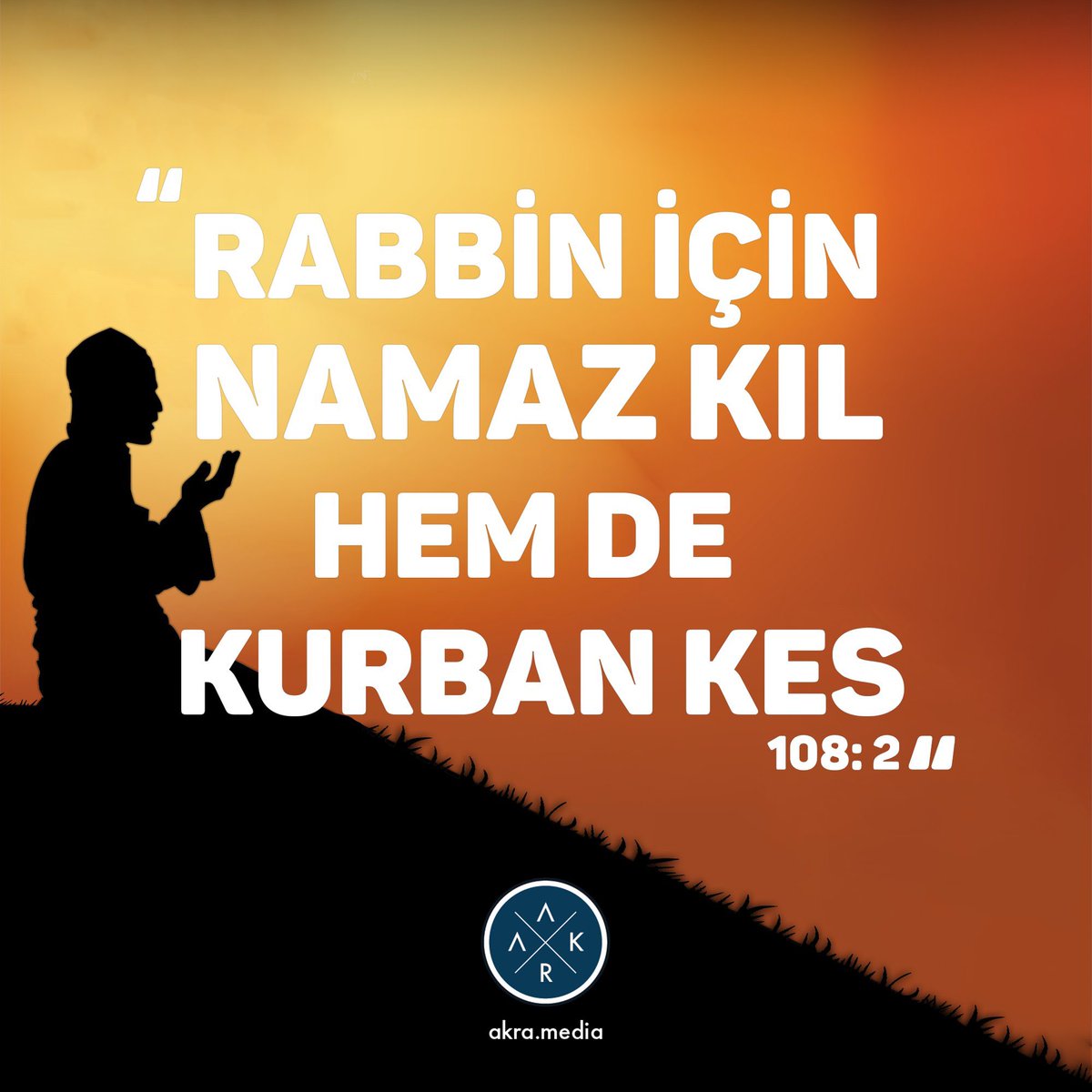 Kurban paylaşmaktır. şimdi #HakkıylaKurban kesmek için niyet ve eylem zamanıdır