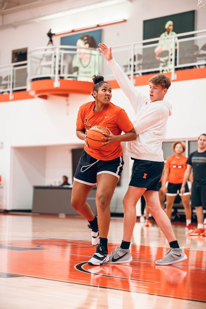 Our newcomers came to WORK 🔥

#Illini | #HTTO | #OneWay