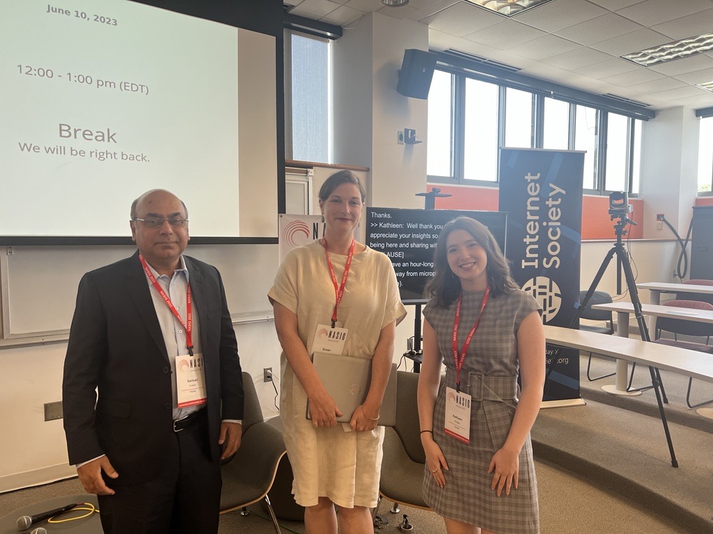 AUInclusiveTech's tweet photo. ITP was happy to co-sponsor the North American School of Internet Governance last weekend on the topic of Digital Accessibility and Inclusion leading to many engaging discussions of accessibility within emerging tech!

#NASIG2023 #cyber #digitalinclusion #accessibility https://t.co/2ZZ7OmvoHA