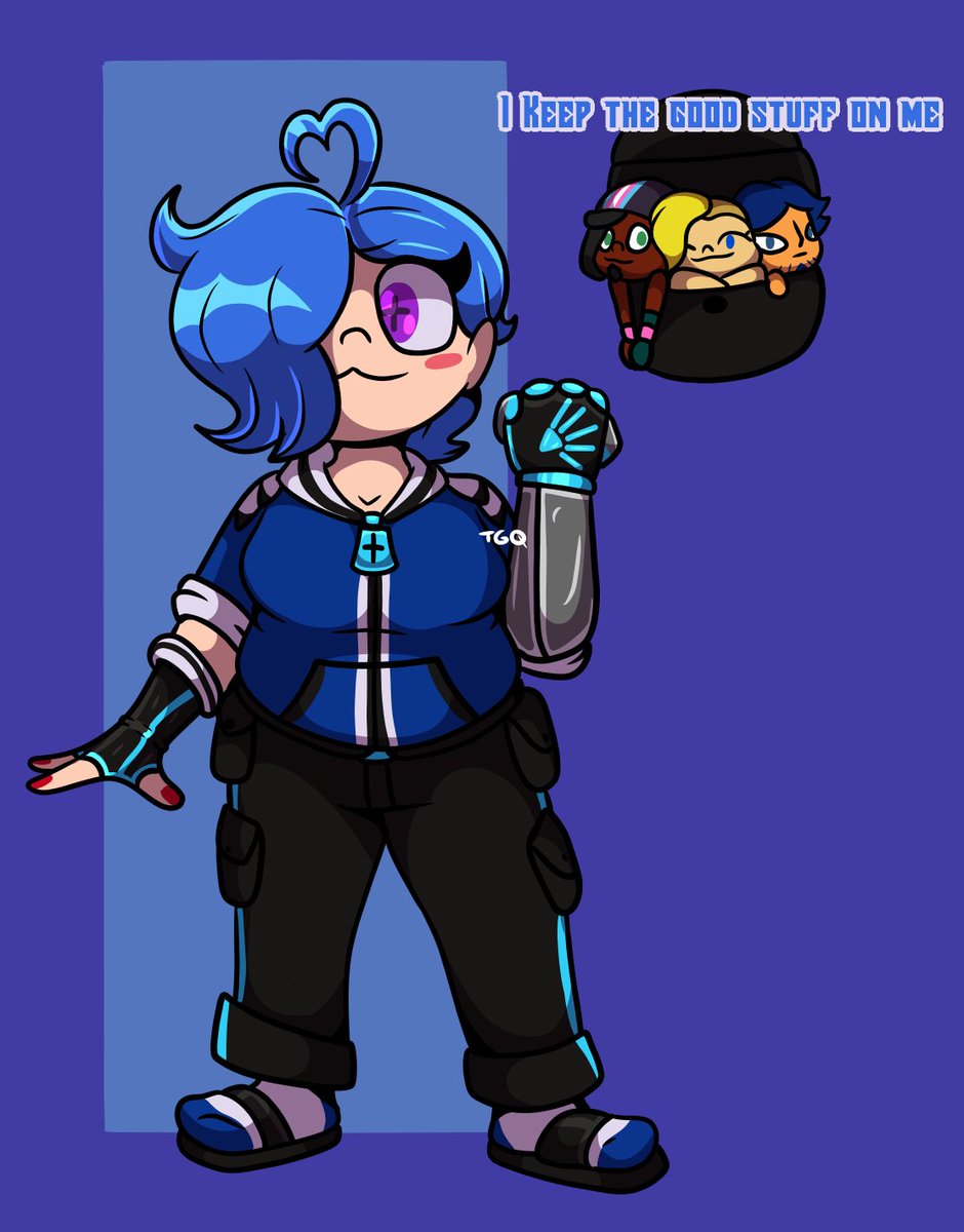 Taris new redesign is so cute, i wanted to tweak grand Tari to match it. #SMG4 #SMG4fanart