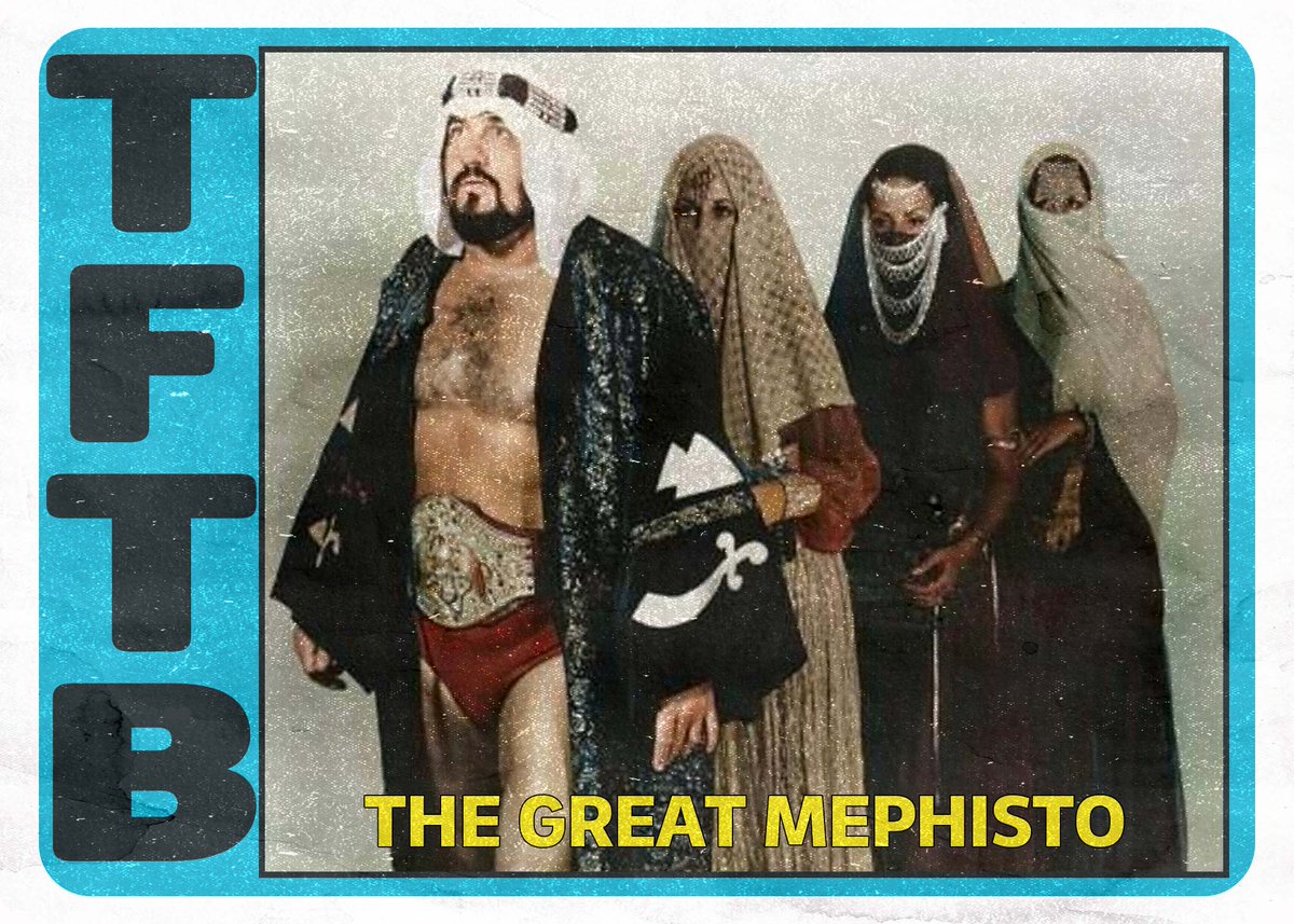 It's Trading Card Tuesday! Today's focus: The Great Mephisto! Full details on our insta page.

#TCT #TradingCardTuesday #WrestlingCards #TFTB #ThanksForTheBumps #TheGreatMephisto #FrankieCaine #1972Topps #ToppsFootballCards #GaleSayers
