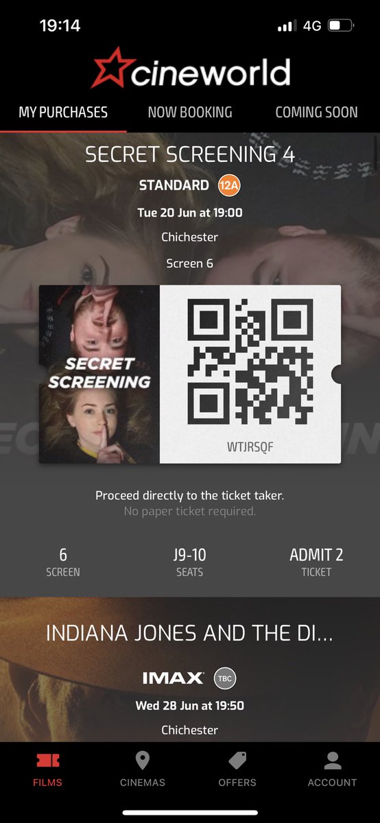 #NowWatching #SecretScreening <a href="/cineworld/">Cineworld</a> ❔❓❔❓❔❓