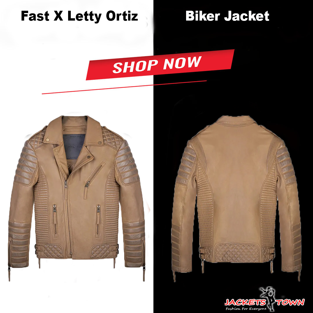 Jacketstown1's tweet image. Gear up for an adrenaline-fueled fashion revolution with the Fast X Letty Ortiz Biker Jacket! 

Unleash your rebel spirit and ride in style.

jacketstown.com/product/fast-x… 

#FastXLettyOrtiz #RebelStyle #bikerjacketstyle #bikerjackets #jacketstown #jacketstown