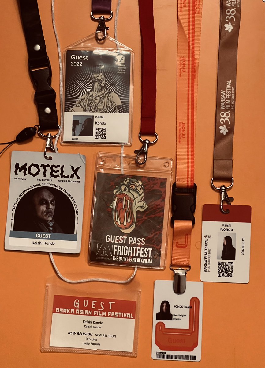 Thanks all the festivals I could attend.
Especially @FrightFest who found the film first. I got good memory and friends.

I really wanted to go to the other festivals as well.