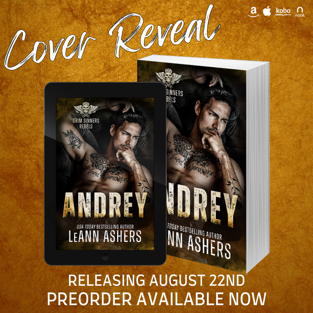 • 🖤 • 𝗖𝗢𝗩𝗘𝗥 + 𝗕𝗟𝗨𝗥𝗕 𝗥𝗘𝗩𝗘𝗔𝗟 • 🖤 • 
ANDREY is set to release August 22nd! 

Cover Details:
Designer: <a href="/DerangeDoctor/">DerangedDoctorDesign</a> 
Photog: <a href="/WanderAguiar/">WANDER AGUIAR</a> 
#PreOrder available NOW! ⇩ #MCRomance

heaservices.wordpress.com/2023/06/20/mc-…