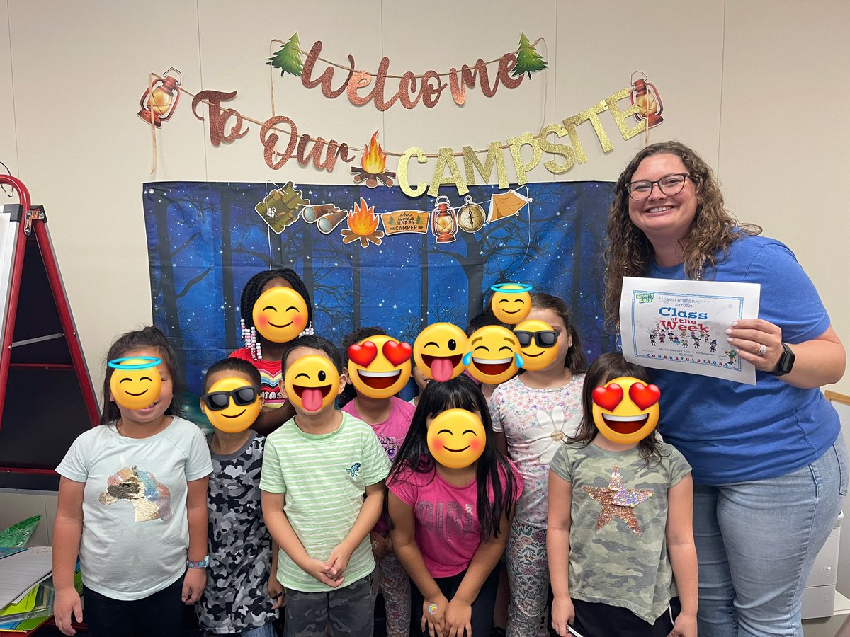 Logged in to check our progress on @smartyants_id and learned that we were the class of the week! So proud of these kiddos! #camppost #campexplorer #cfisdspirit @CFISDPK1 @CFISDPost