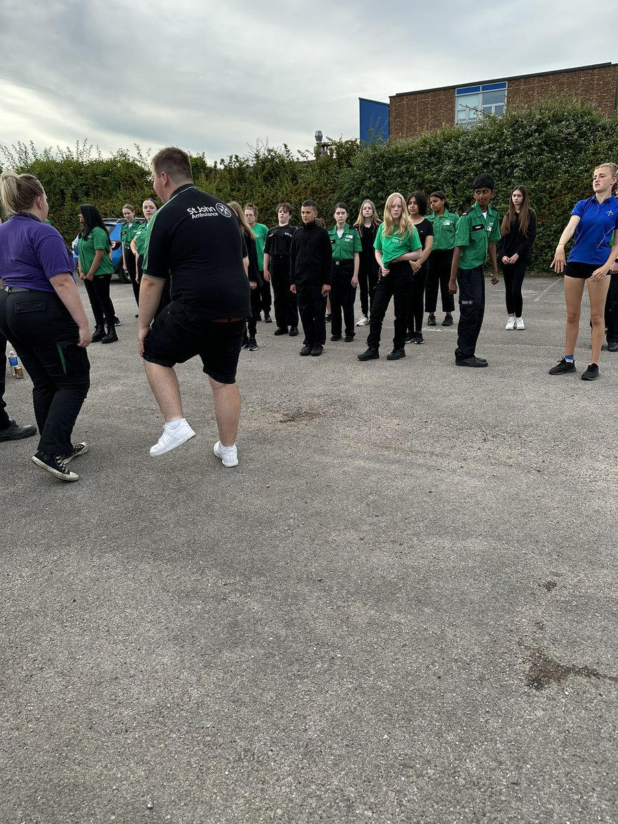 Tonight in unit cadets have been learning the art of drill ahead of our summer awards presentation evening. Everyone showed focus and determination to master new skills. #SJABeastFromTheEast #cadets #sja #volunteer