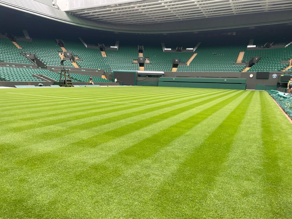Anyone one for Tennis?
Great to be back Centre Court side! 🎾