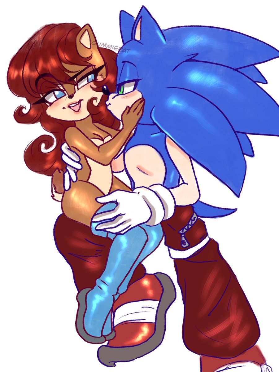 Kissy #sonally #sallyacorn #SonicTheHedgehog