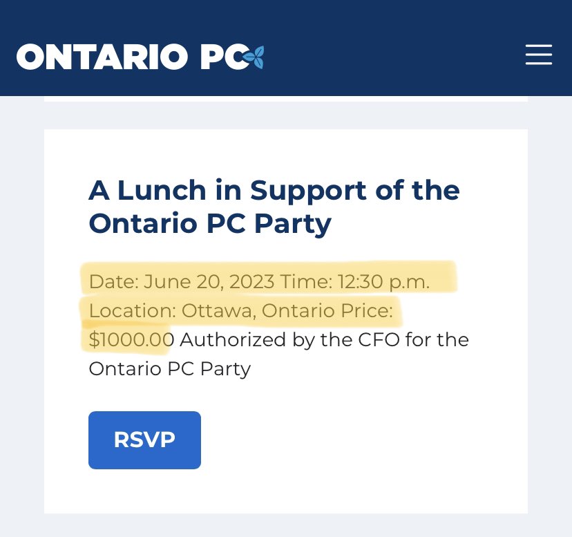 @ConsumerSOS @fordnation not there because he’s in #Ottawa meeting with his donors! 🙄
#onpoli