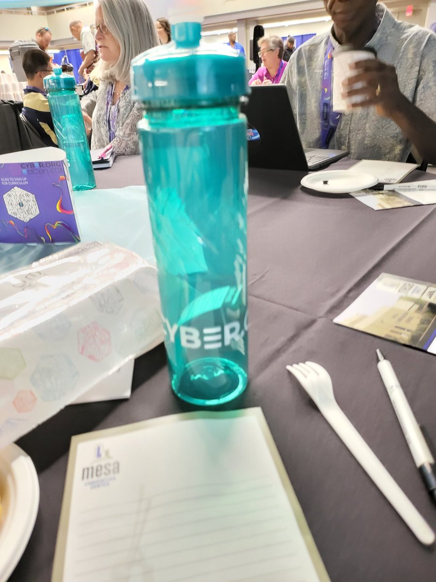 docbob's tweet photo. Stay hydrated #cyberedcon23 #iamcyber https://t.co/yBmjzXKFEj