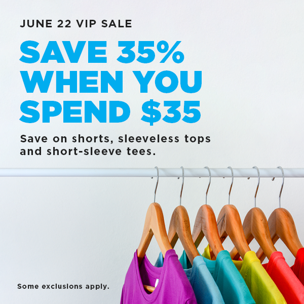 As a VIP, enjoy extra savings on summer styles! ✨ Get access to early, exclusive sales by becoming a VIP: bit.ly/2V8f5Wo #goodwill #goodwillmn #summersale #summer #summerclothes