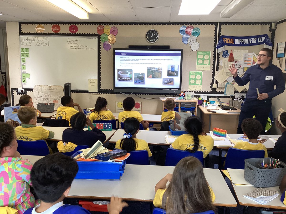 We were also very fascinated by Demitri’s job, which is as a cyber security analyst for the Bank of America! We learnt so much about keeping secure online #stmaspireandachieve