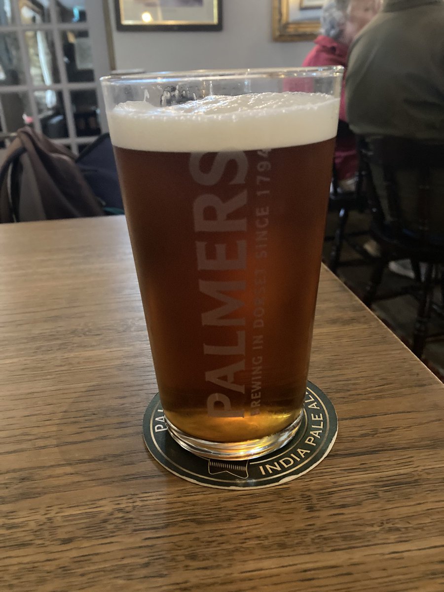 palmersbrewery's tweet image. A nice cycle out to @CrownPuncknowle for a pint and a bar snack 🍺☀️🚴#supportpubs #lovebrewing