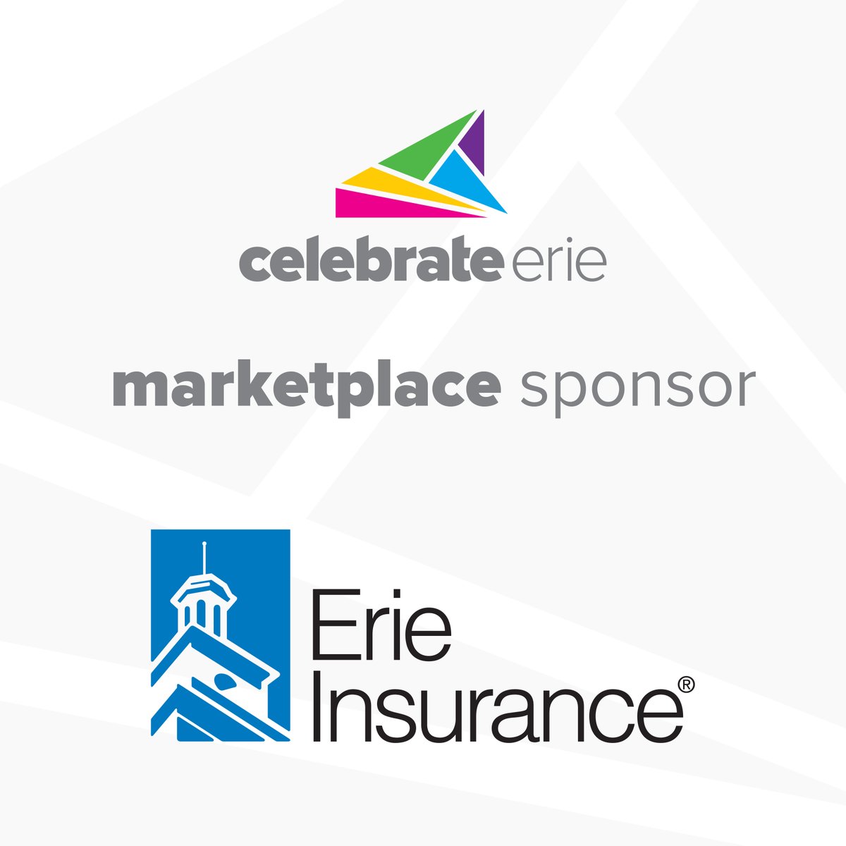 Get ready to explore the <a href="/erie_insurance/">Erie Insurance</a> Marketplace this August 18-20!

Thanks to Erie Insurance's contribution and support, you'll be able to experience Erie's rich, cultural diversity throughout #CelebrateErie2023. #SponsorShoutout